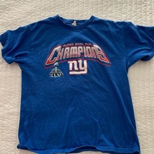New York Giants Vintage Super Bowl XLVI Tee